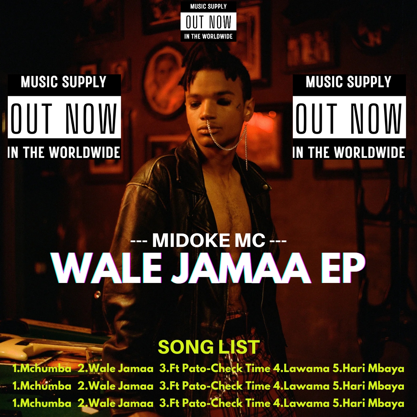 Midoke Mc - Wale Jamaa EP | Download Wale2BJamaa